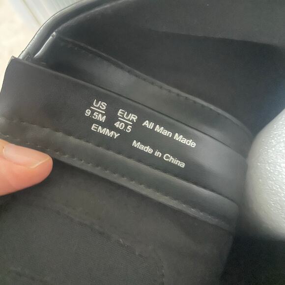 Sam Edelman Circus NY Emmy Tall Boots Square Toe Zip Up in Black Size 9 1/2 - Picture 8 of 8